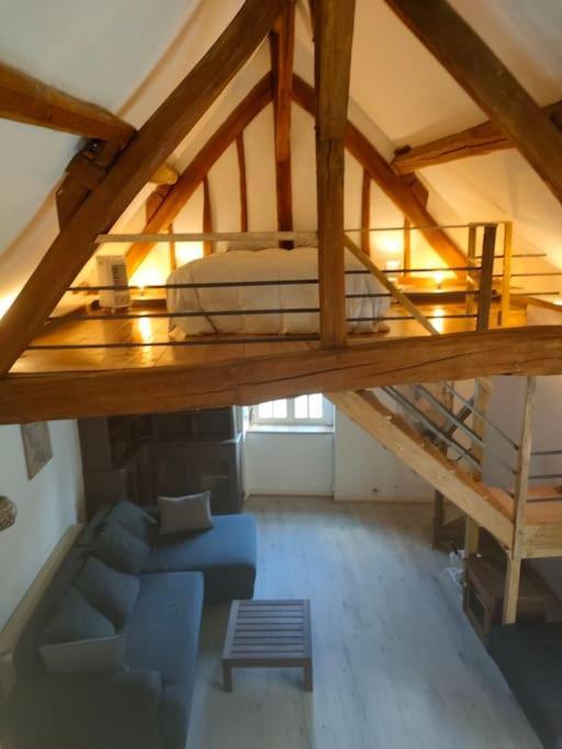 Le Ptit Loft Villa Brechamps Eksteriør bilde